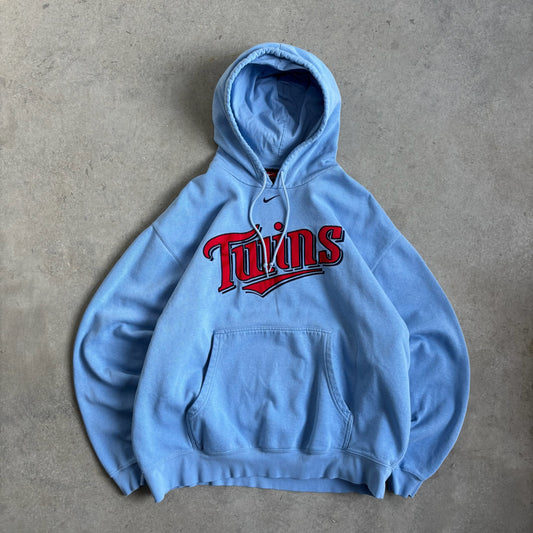 Twins Nike Center Swoosh Hoodie - XL