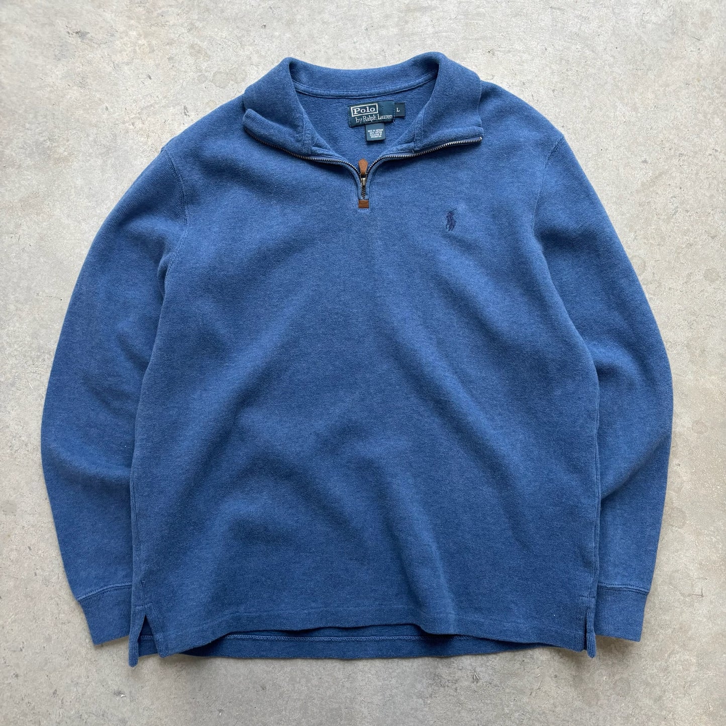 Polo Ralph Lauren 1/4 Zip Up Sweater - L