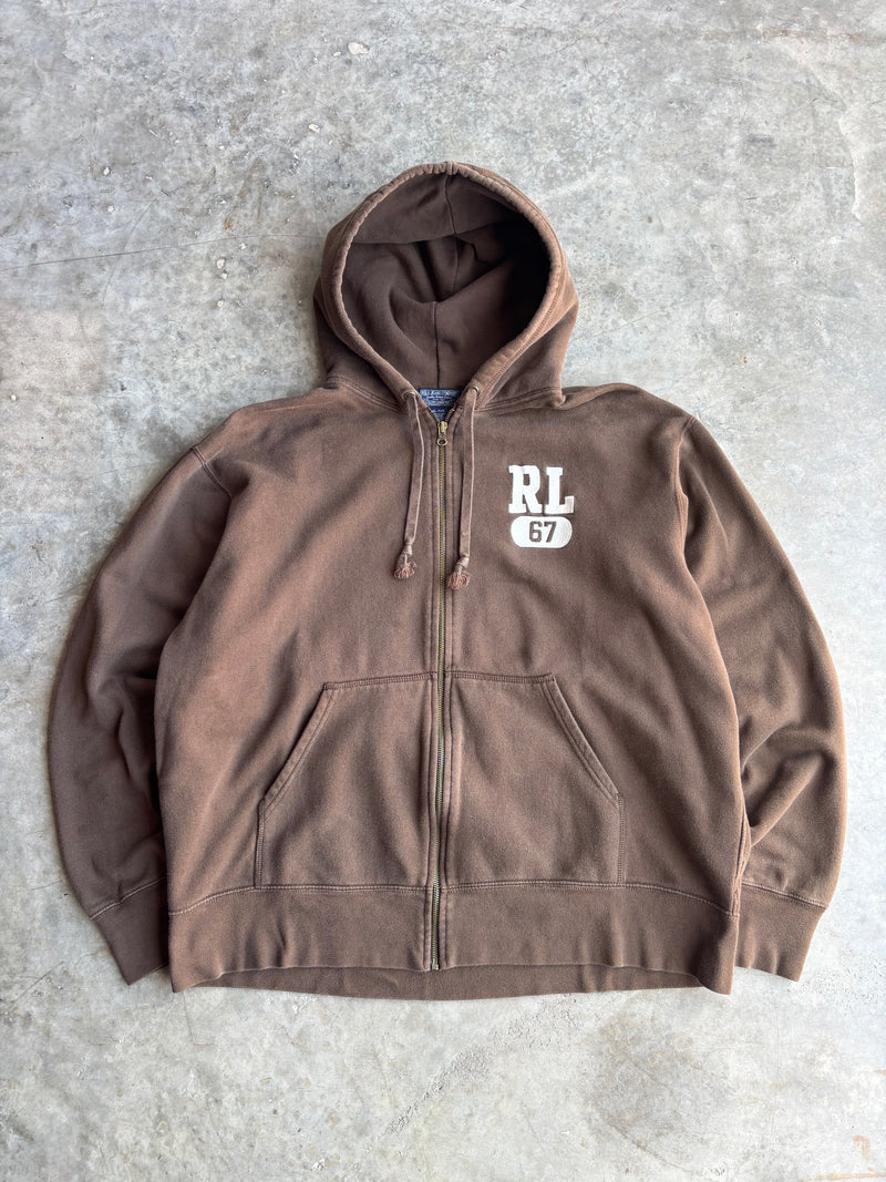 Polo Ralph Lauren Zip Up Hoodie - L
