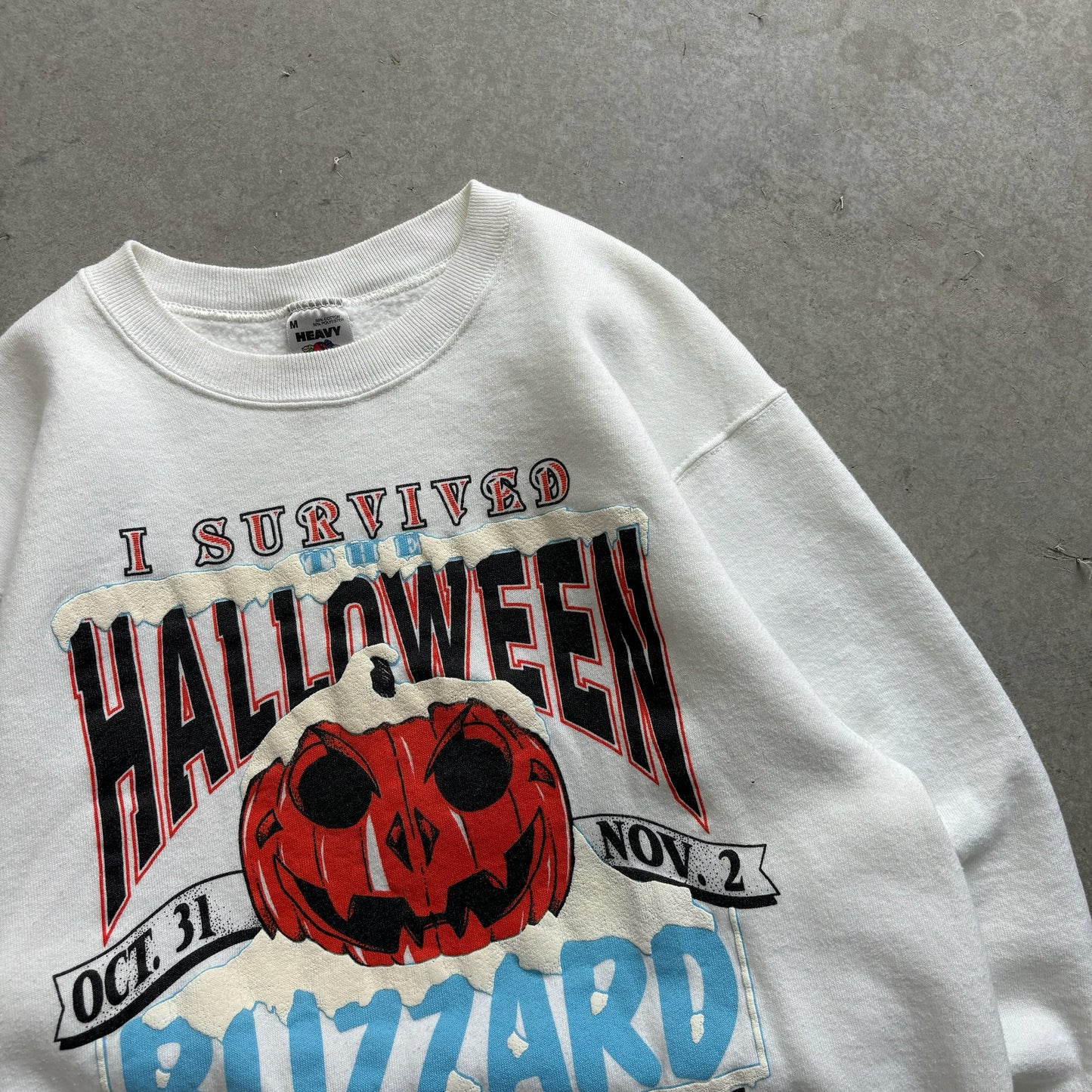 Halloween Pumpkin Crewneck - M