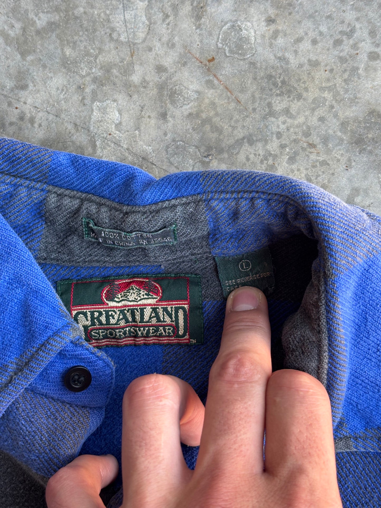 Greatland Sportswear Flannel - L