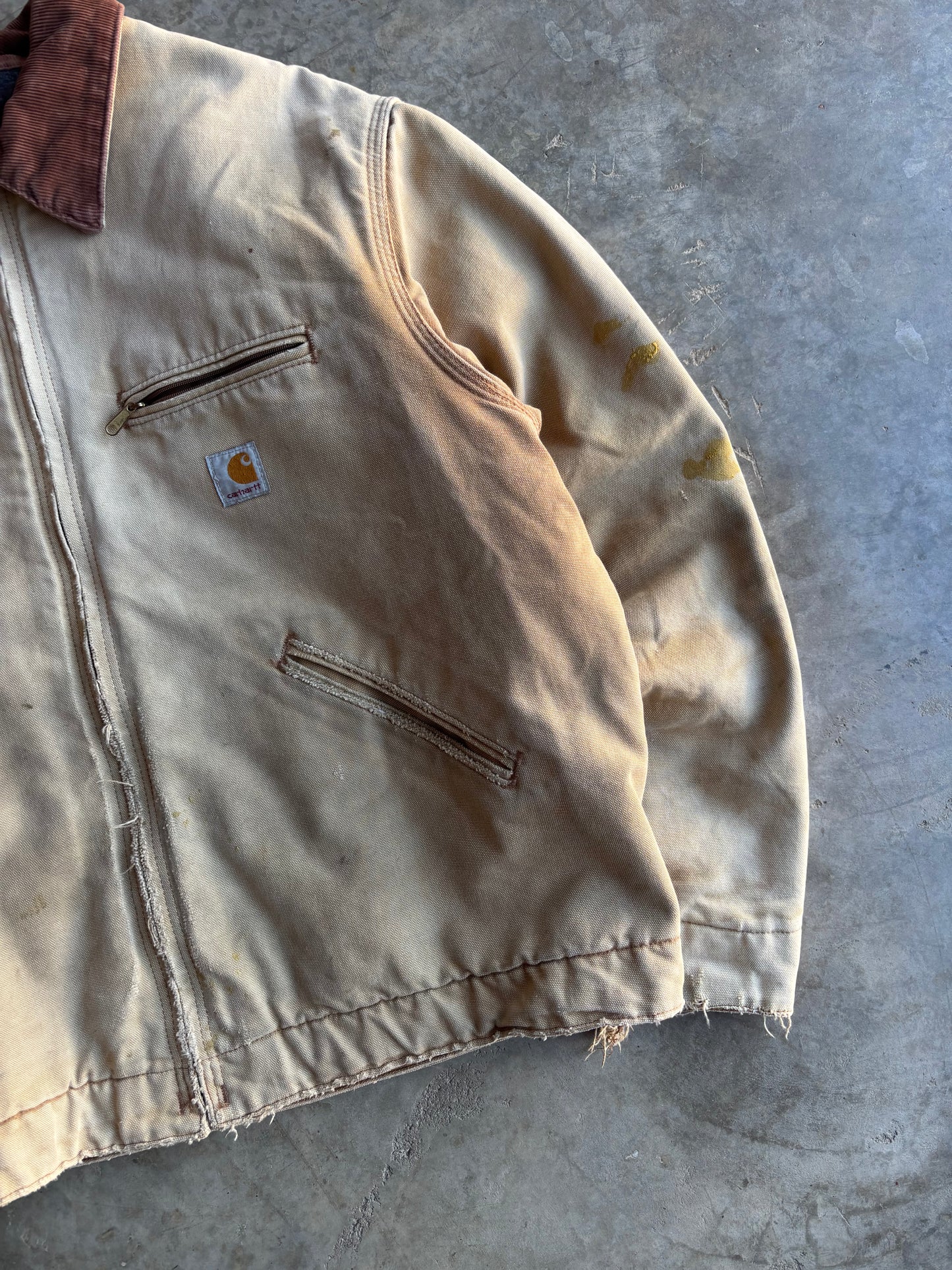 Carhartt Tan Detroit Jacket - XL