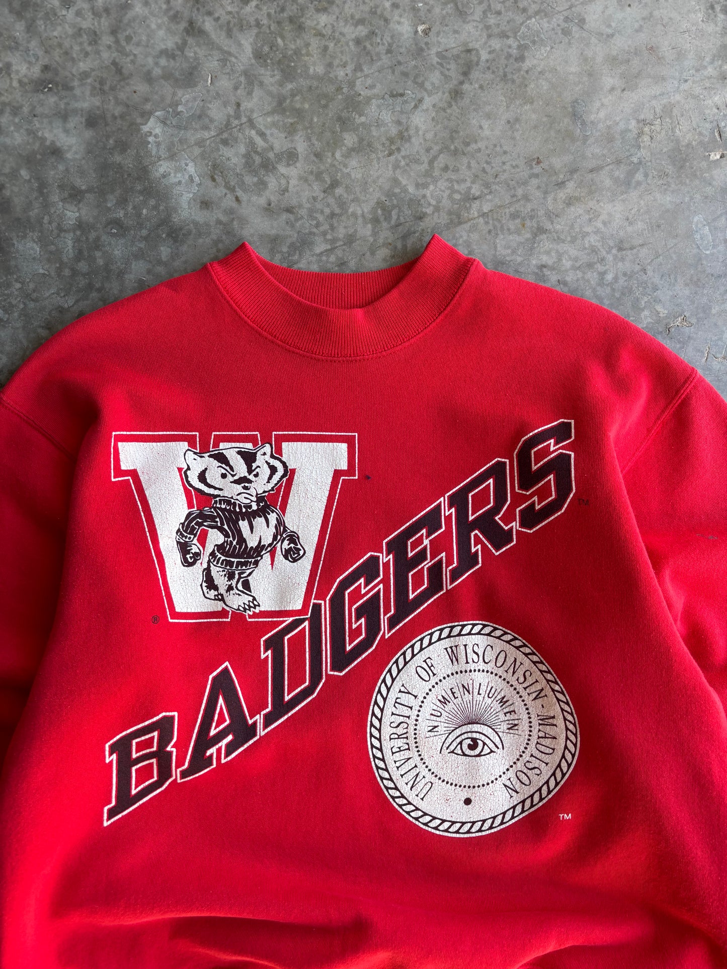 Wisconsin Badgers Crewneck - M