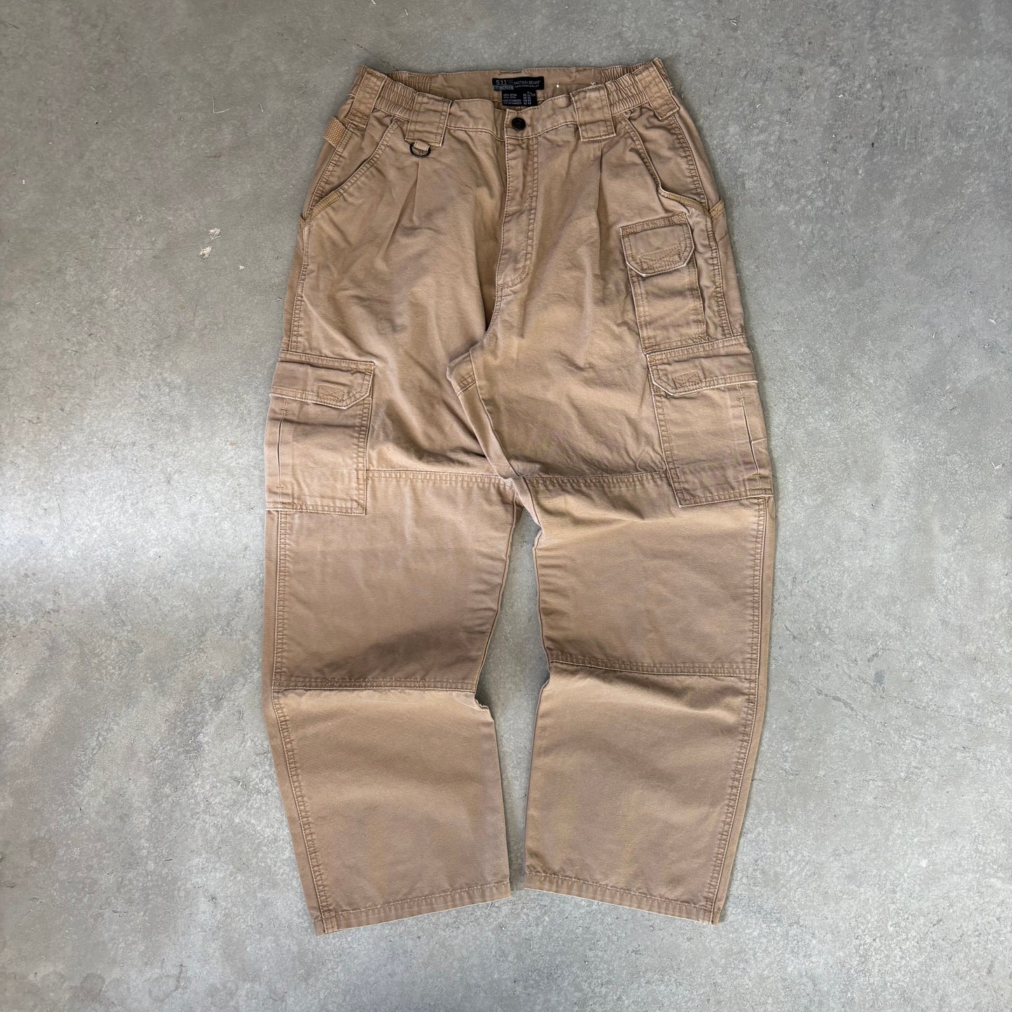 Tan Tactical 5.11 Cargo Pants 32x29”