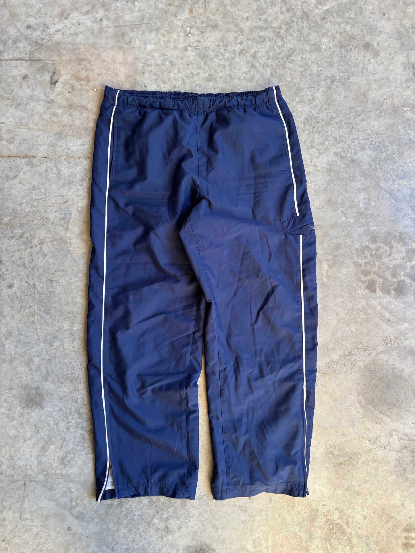 Navy Track Pants - M