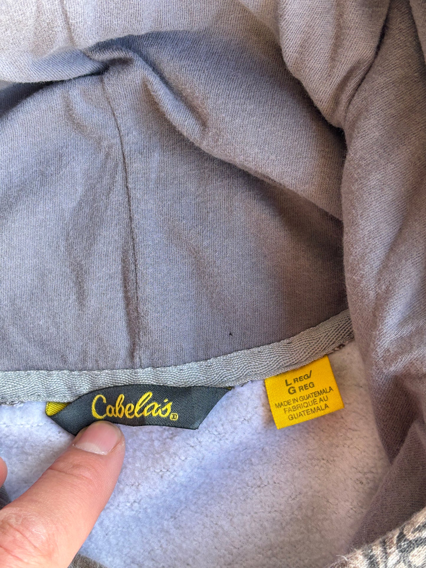 Women's Cabela's Realtree Camo Hoodie - L