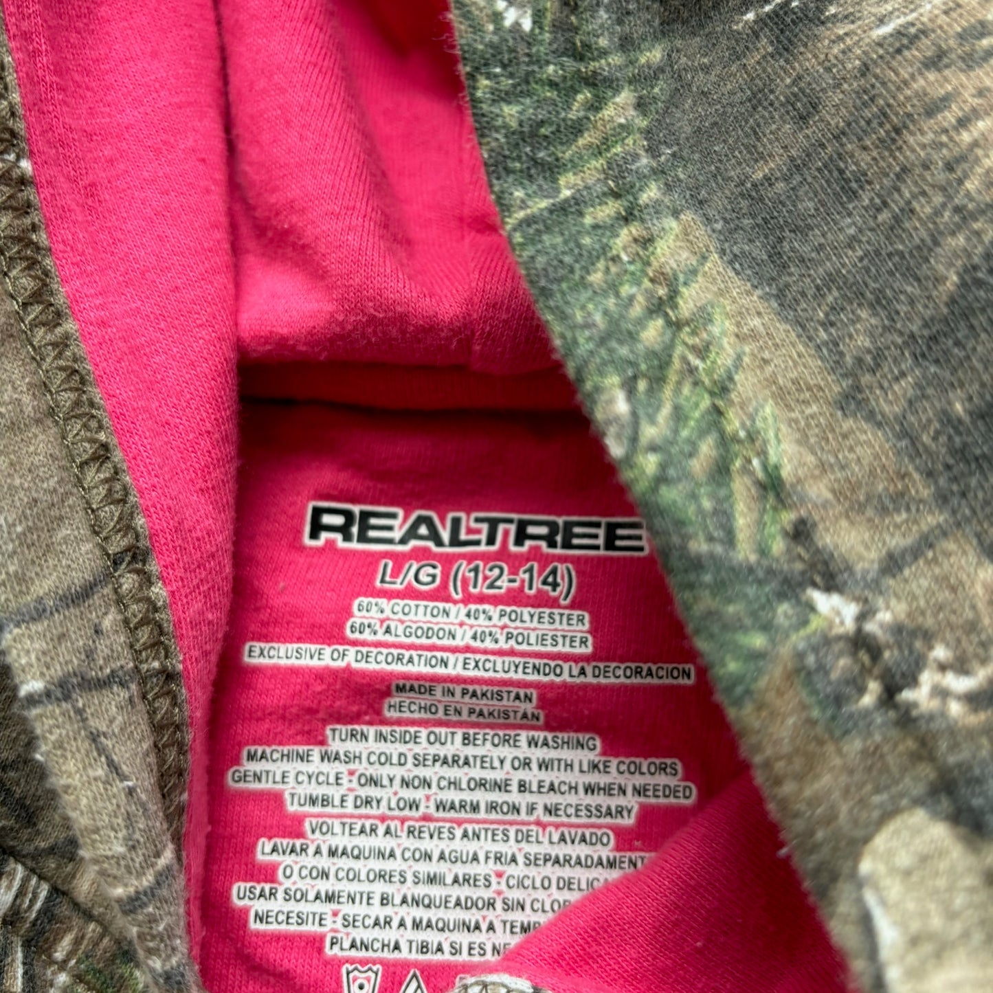 Realtree Camo Hoodie - Women’s L