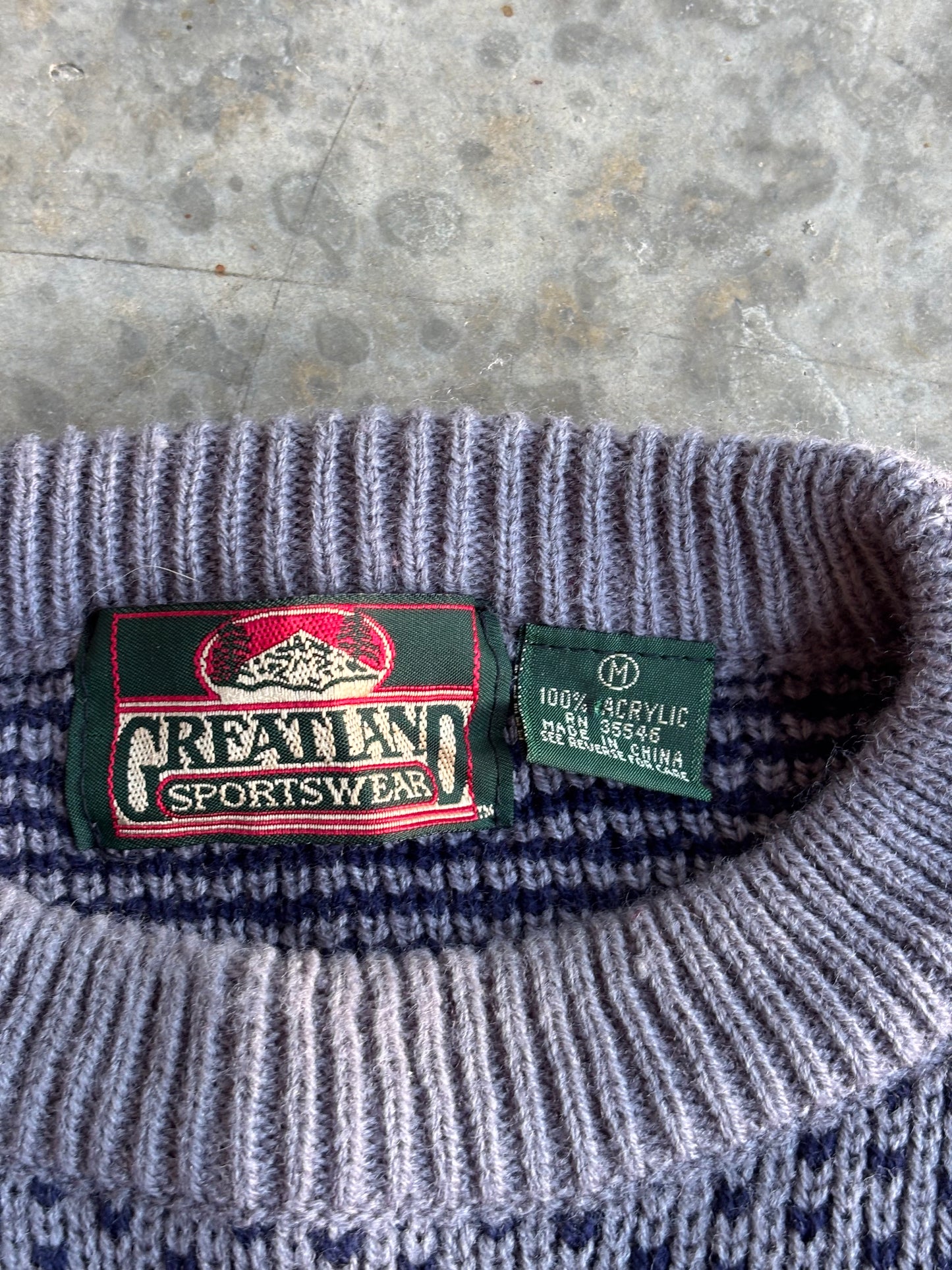 Greatland Sportswear Deer Sweater - M