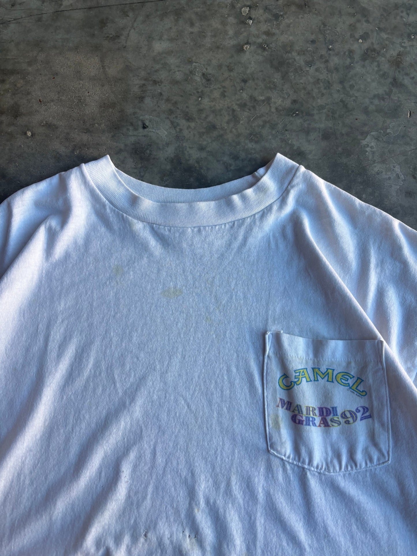 Camel Mardi Gras Shirt - M