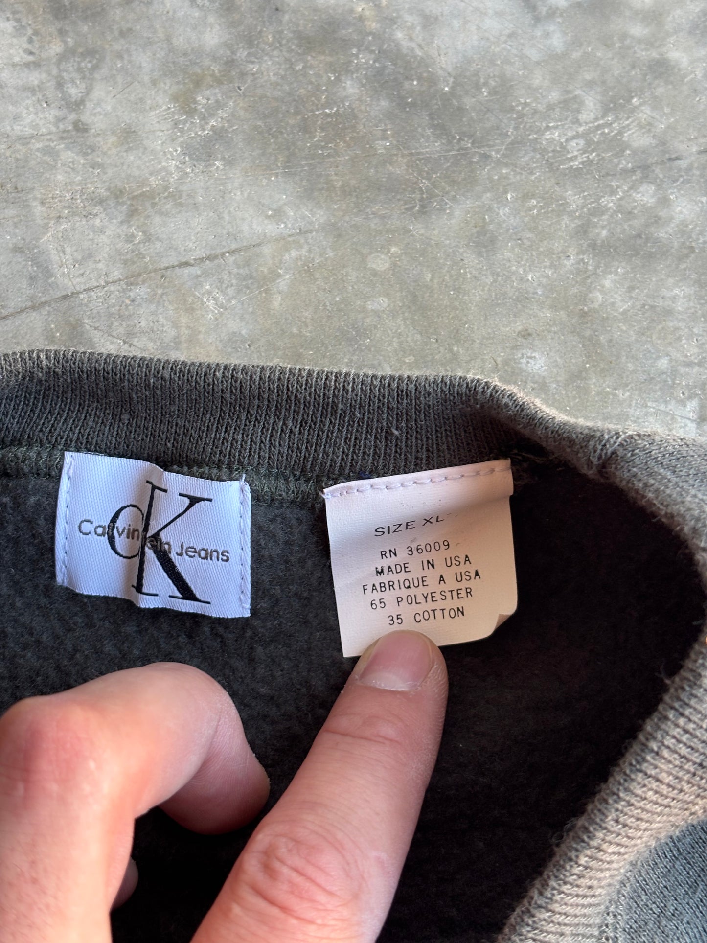 Calvin Klein Crewneck - XL