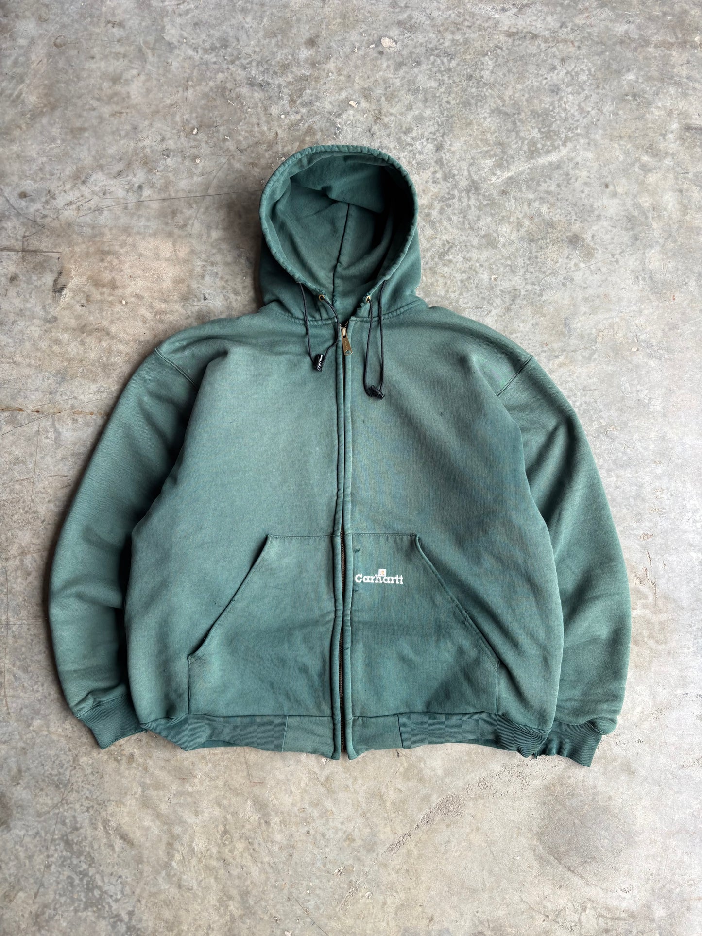 Carhartt Thermal Lined Zip Up Hoodie - XL