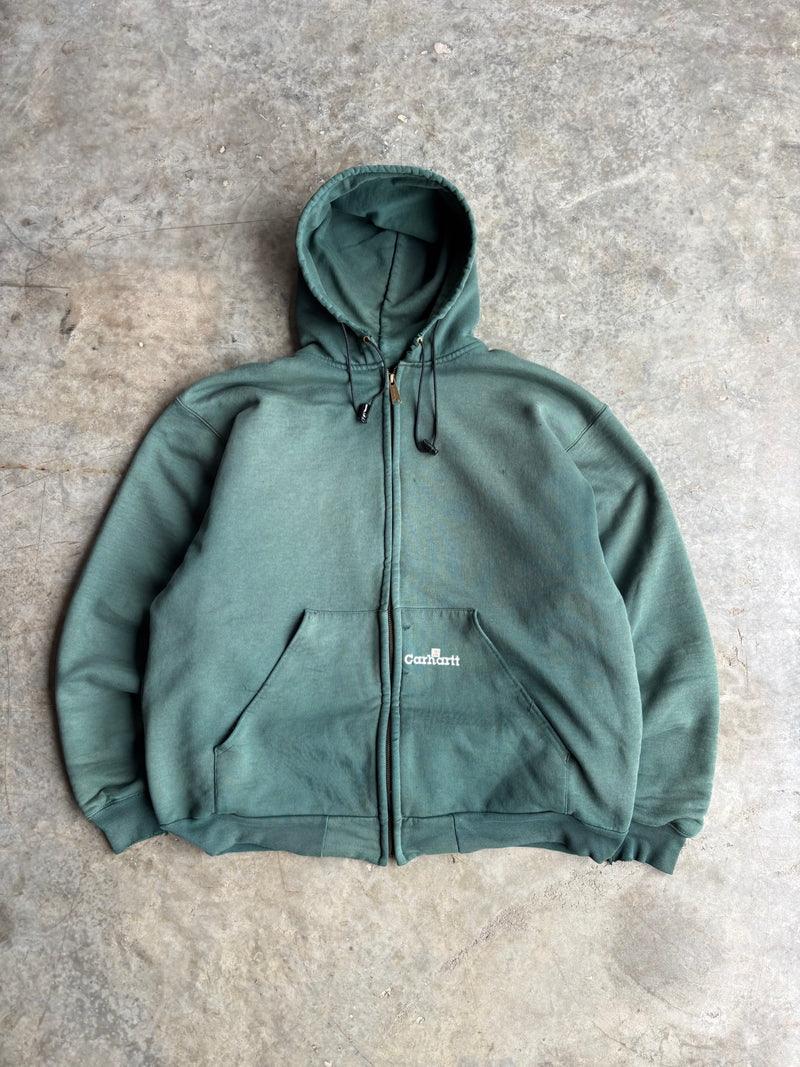 Carhartt Thermal Lined Zip Up Hoodie - XL