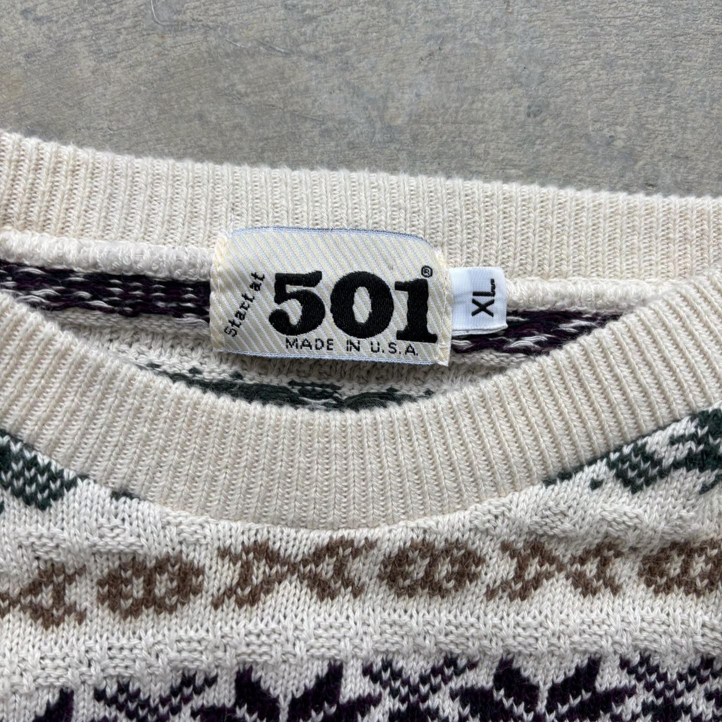 Start at 501 Sweater - L