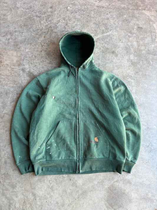 Carhartt Thermal Lined Zip Up Hoodie - M