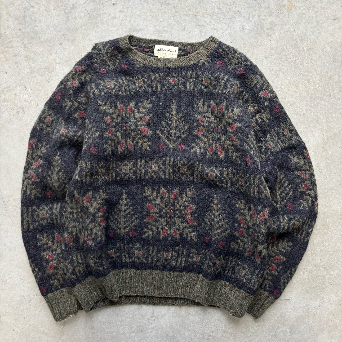 Eddie Bauer Wool Sweater - L