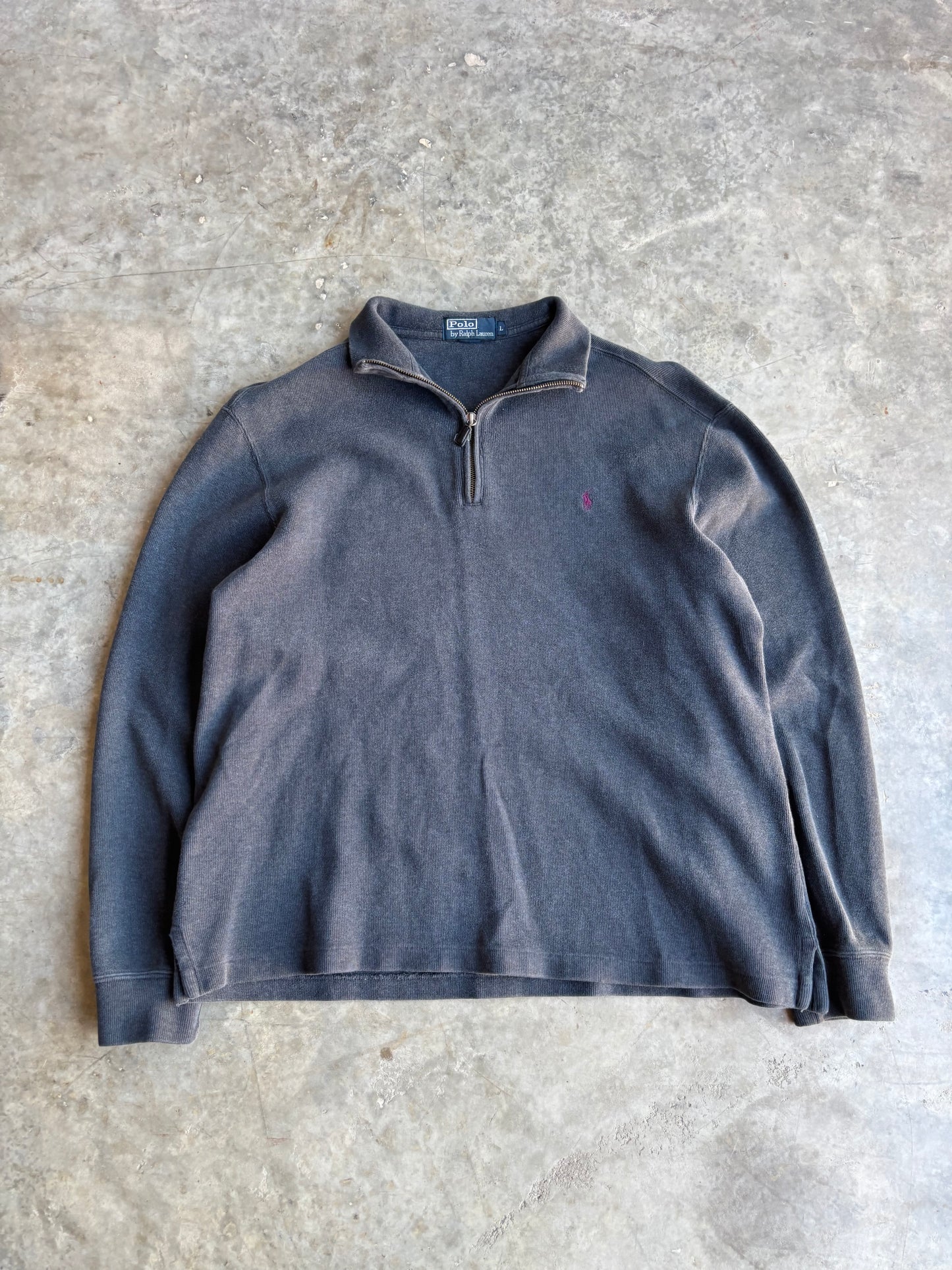 Polo Ralph Lauren Quarter Zip Sweater - L