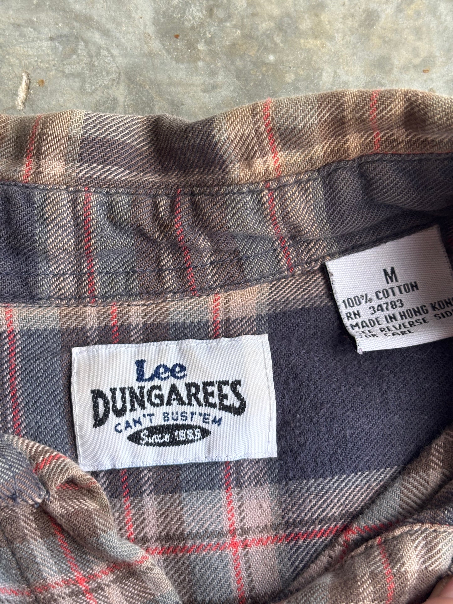 Lee Dungarees Flannel - M