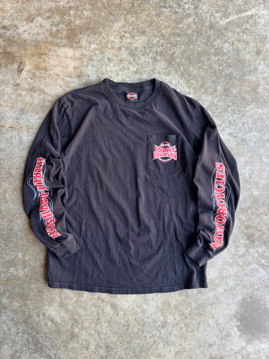Harley Davidson Long Sleeve Shirt - L