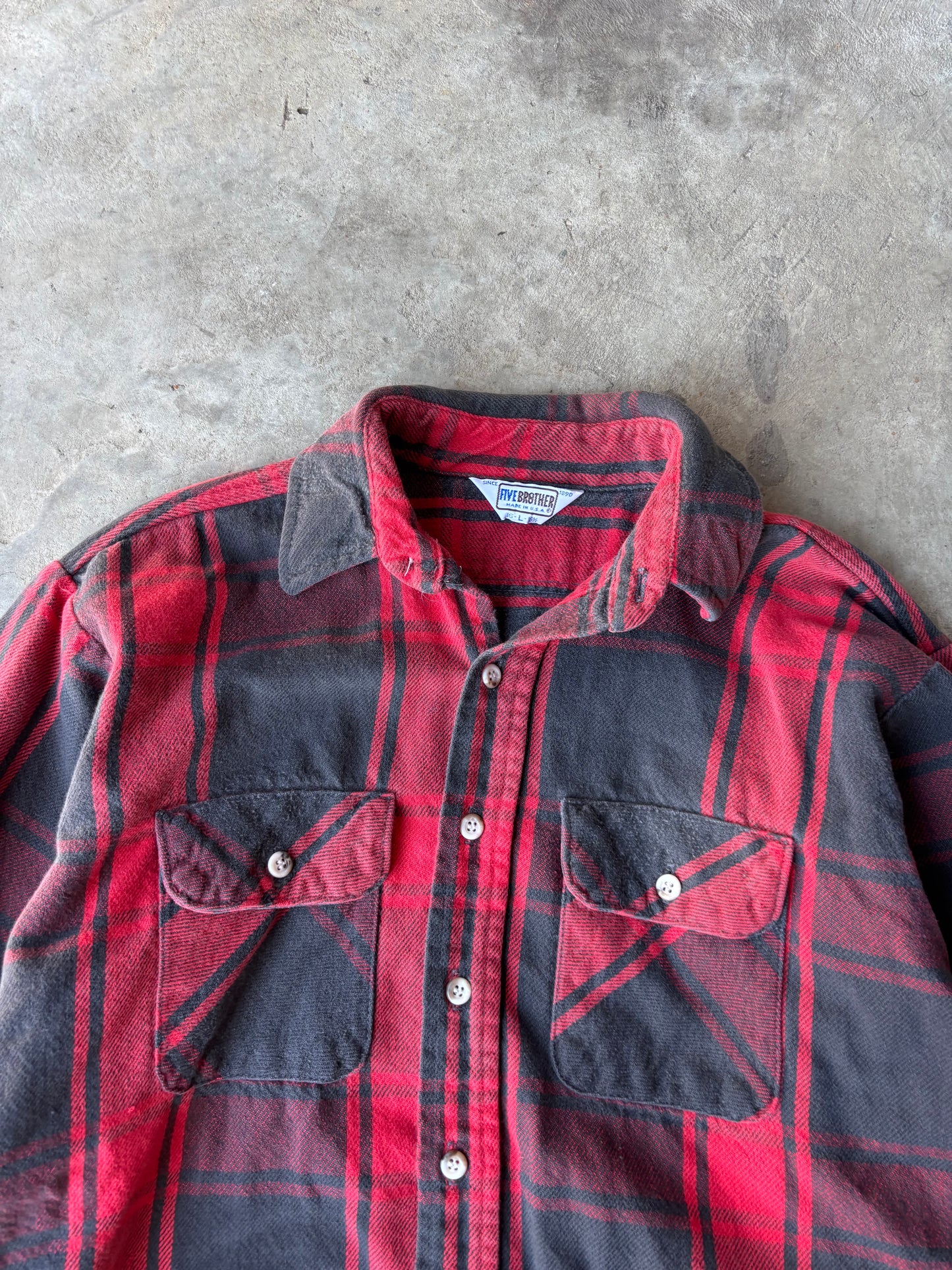 Five Brothers Flannel - L