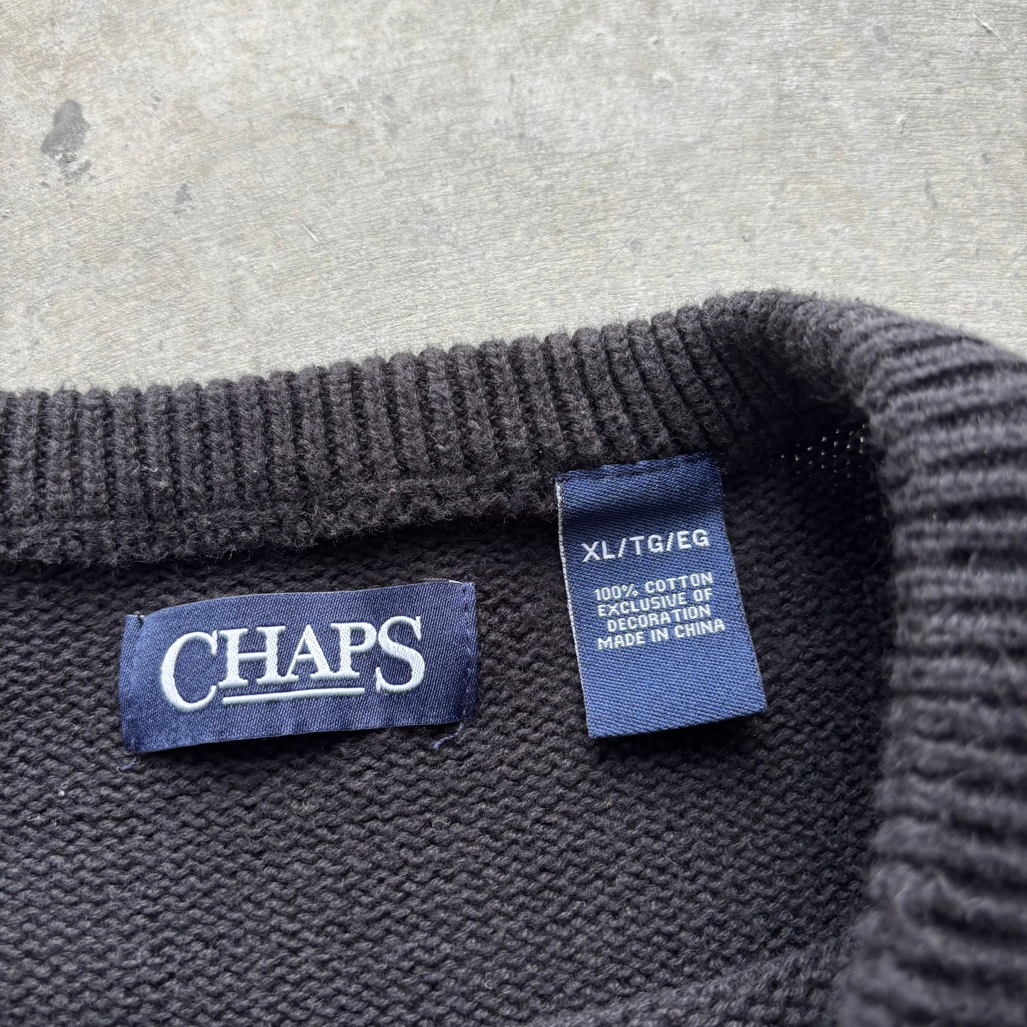 Chaps Sweater - XL