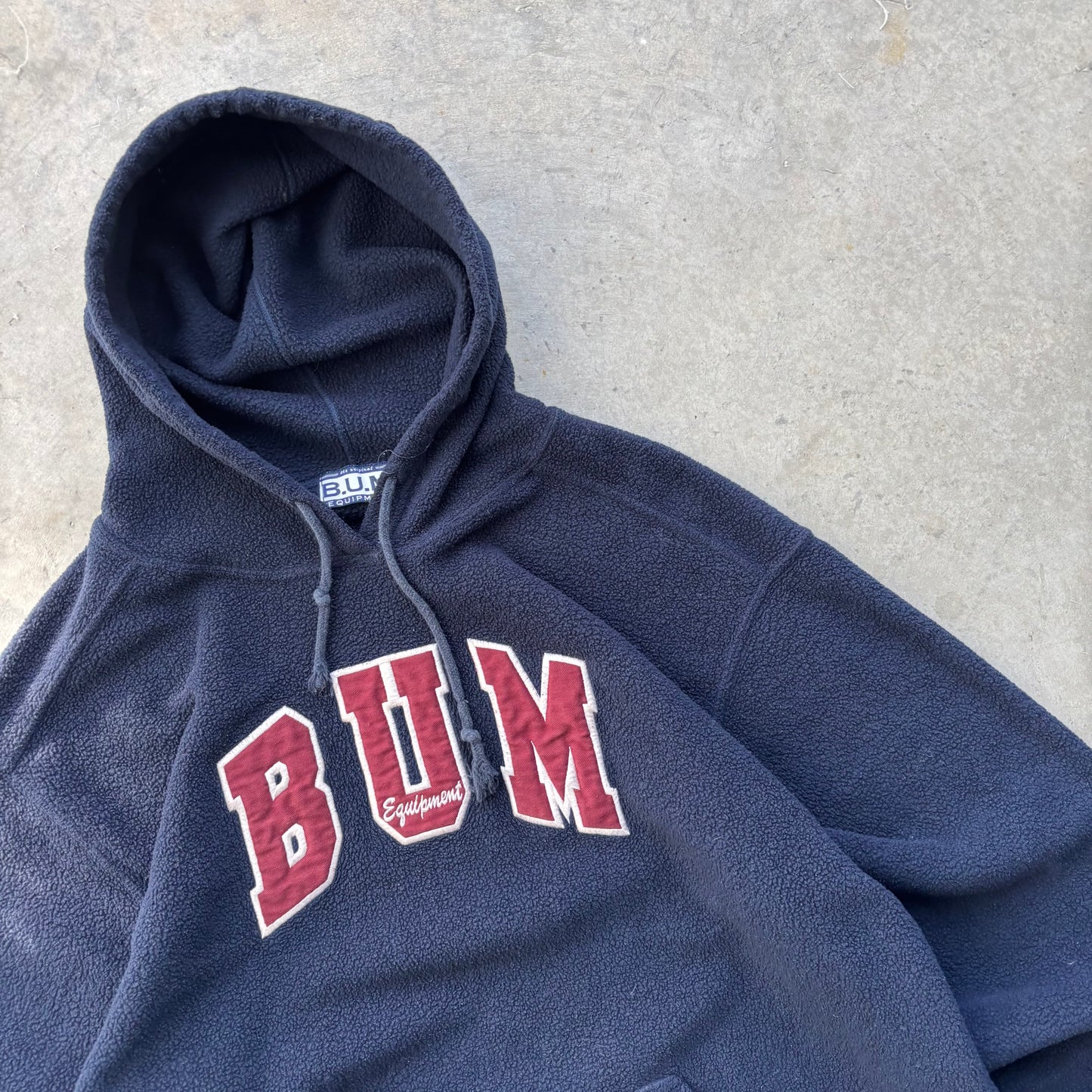 B.U.M. Equipment Fleece Hoodie - XL