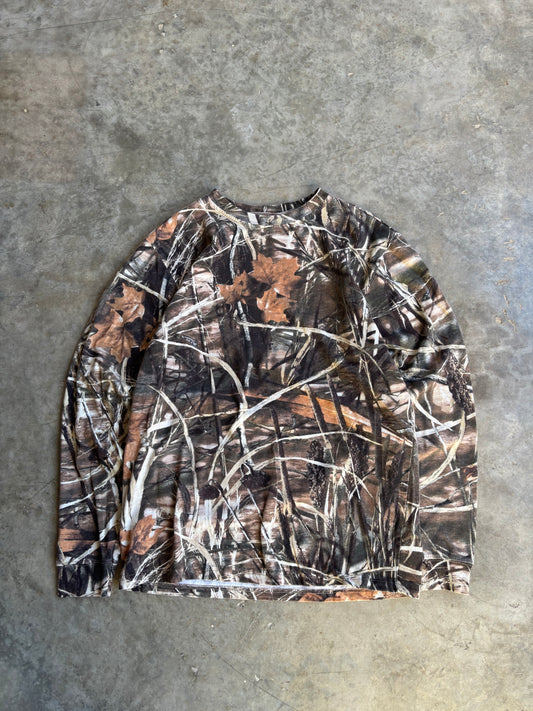 Camo Long Sleeve Shirt - S