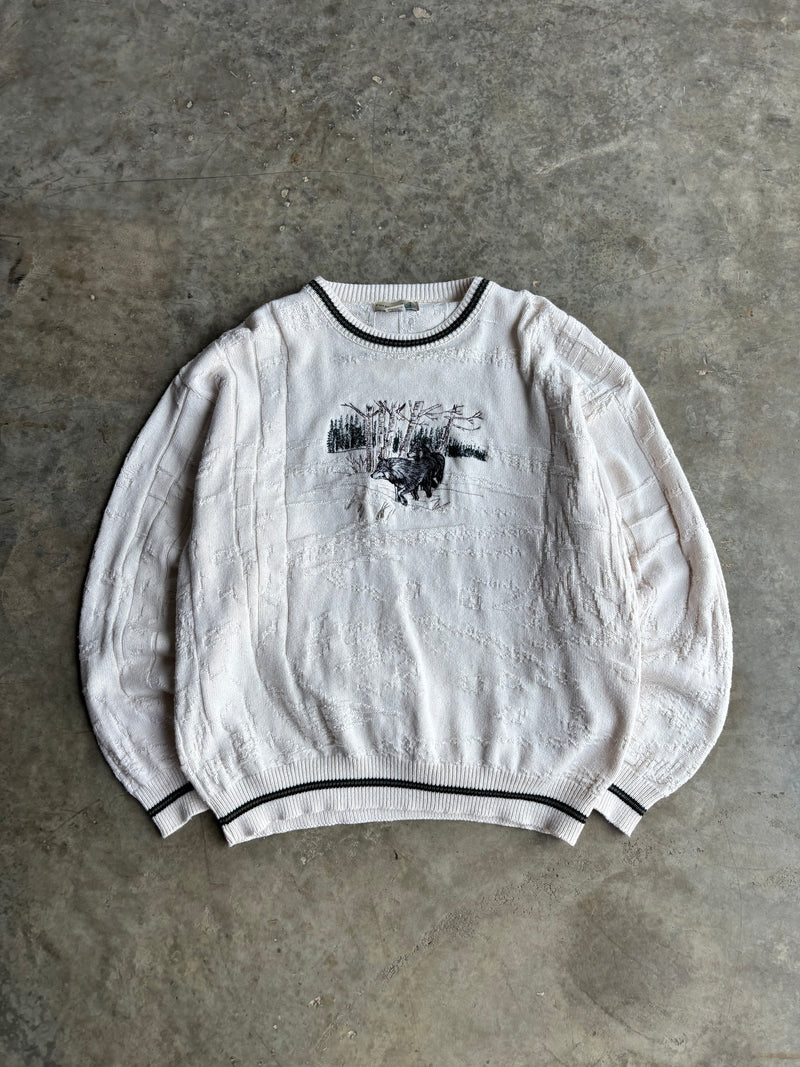 Field Master Wolf Sweater - XL