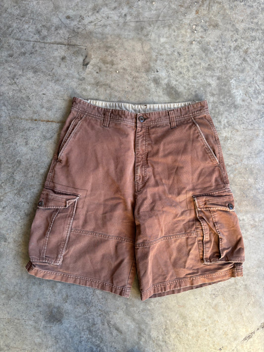 Brown Cargo Shorts - 36"
