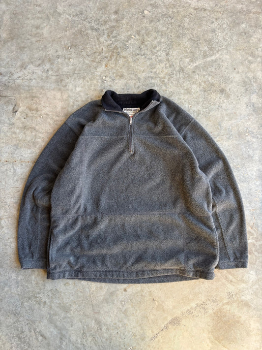 Steve And Barry's Quarter Zip Fleece - XL