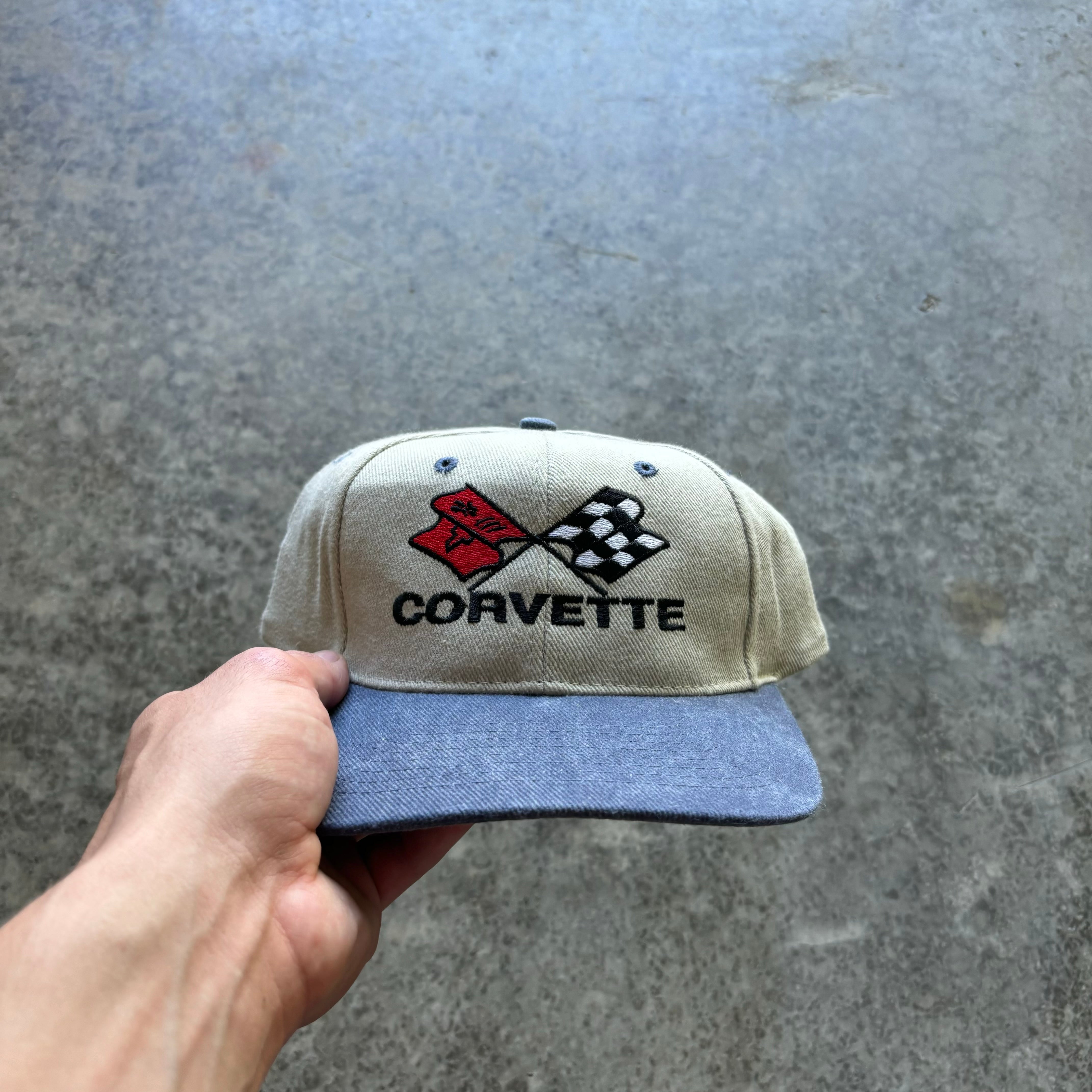 Vintage corvette hat cheap