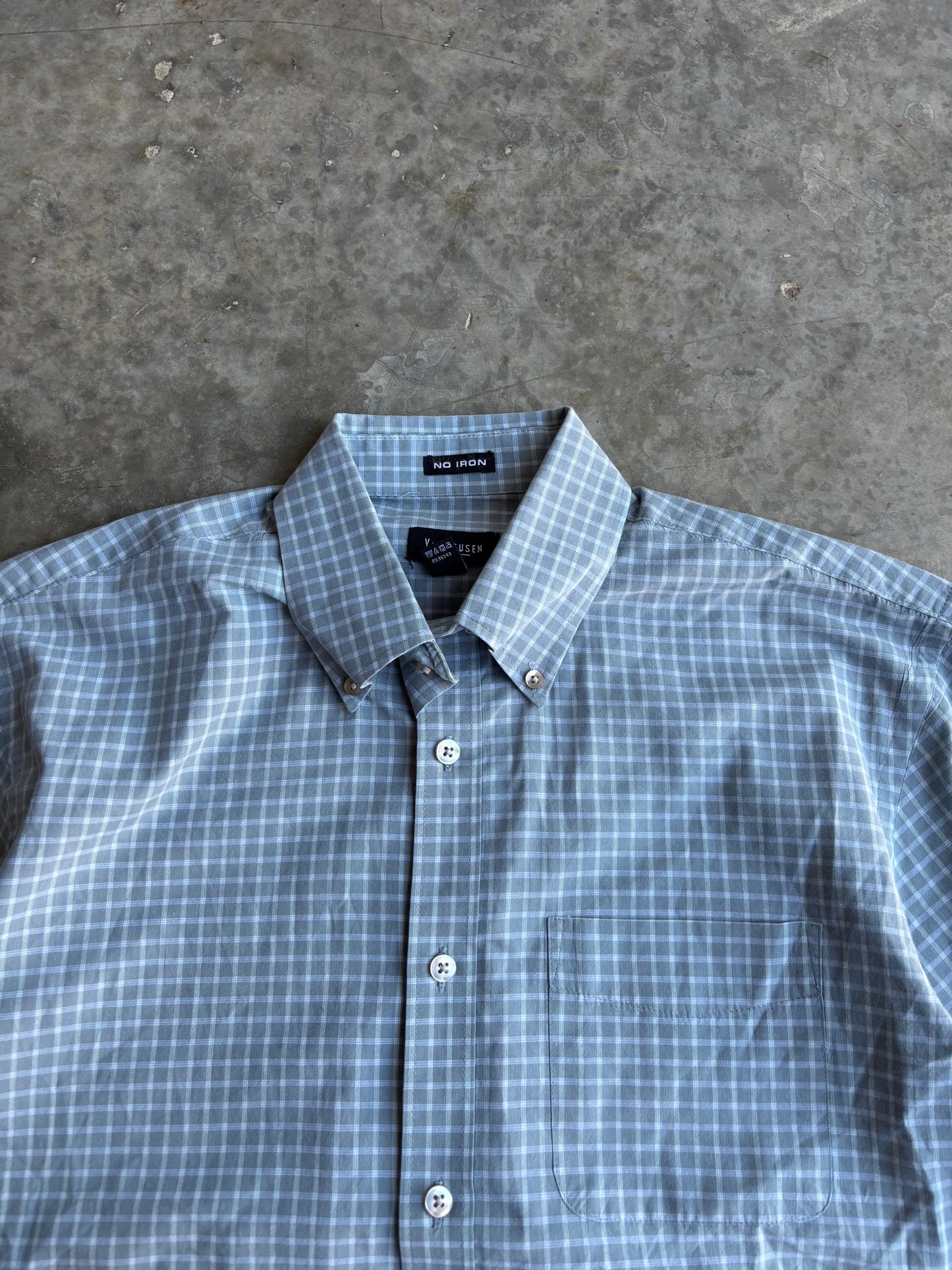 Van Heusen Cropped Flannel - M