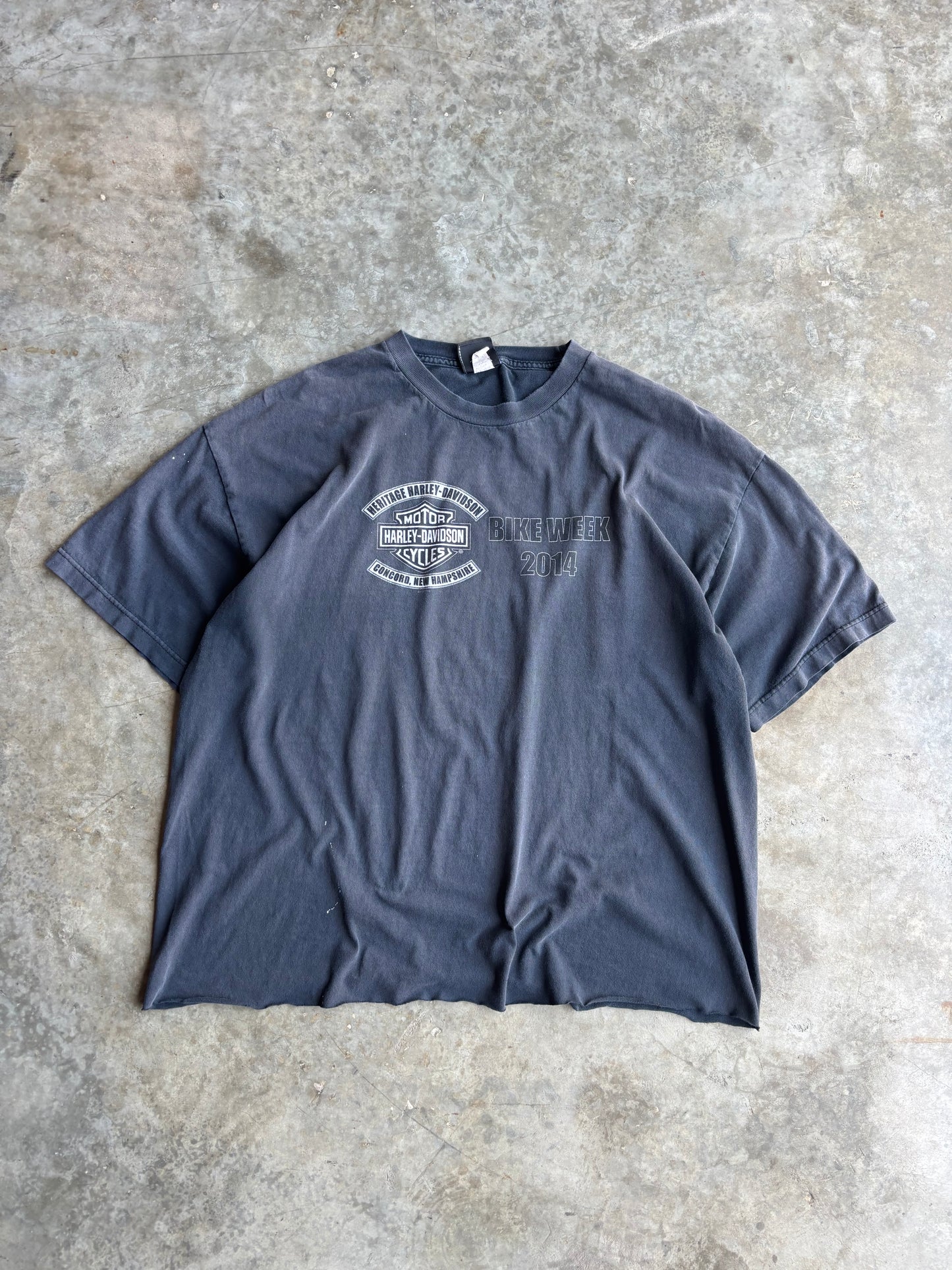 Cropped Harley Davidson Shirt - XL