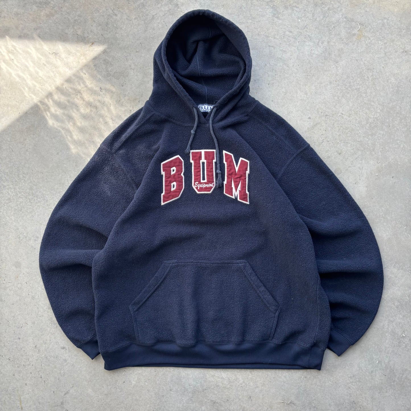 B.U.M. Equipment Fleece Hoodie - XL