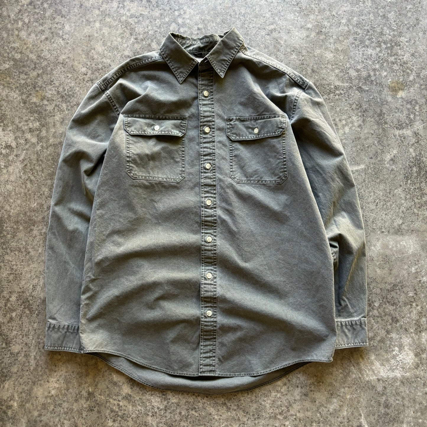 L.L. Bean Button Up Long Sleeve Shirt - M